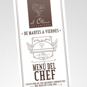 Restaurante el olivo - Diseño Gráfico - alQuimia Publicidad - Valladolid